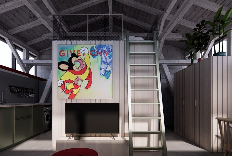 Loft 12 — interiér