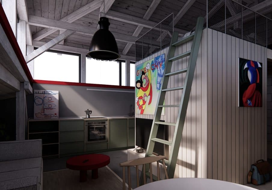 Loft 13 — interiér